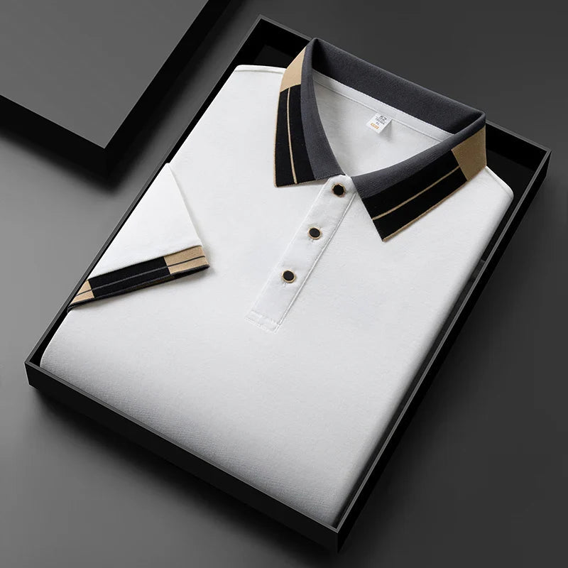 Ardalion - Polo Shirt with Contrasting Finishes