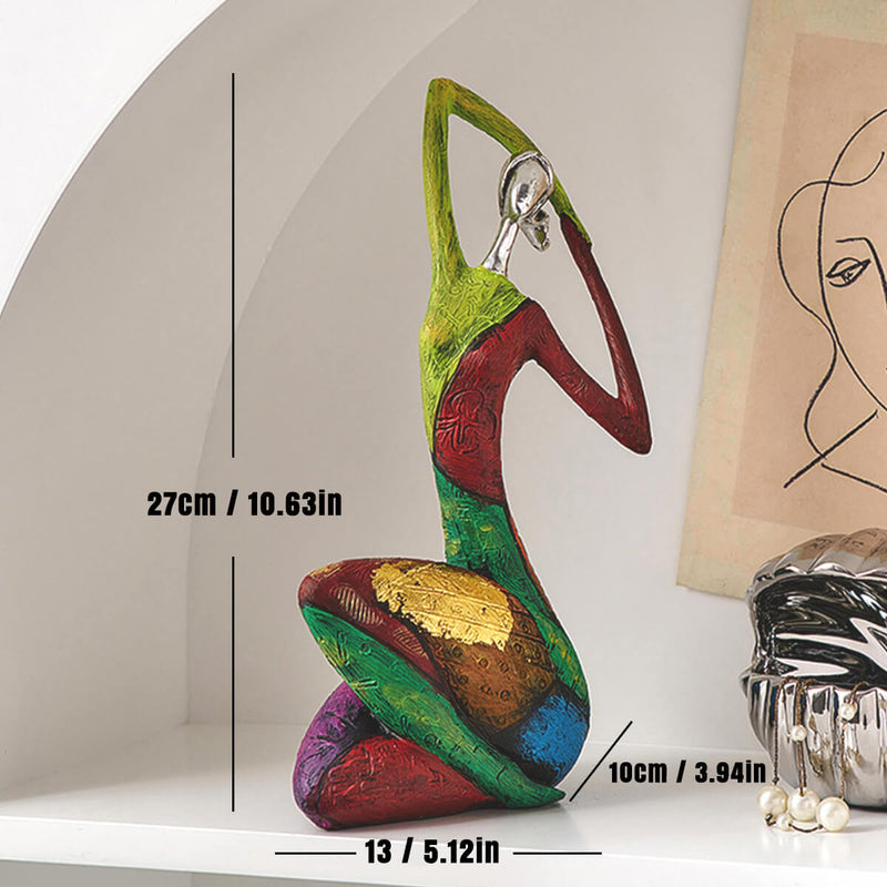 ArtMira – Abstract Colorful Women Statues