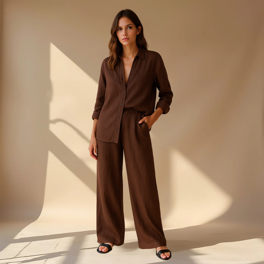 Ashleigh – 2-Piece Set of Shirt and Pants