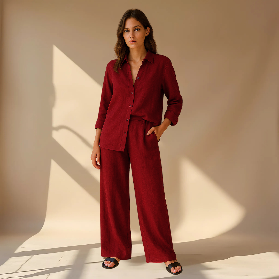 Ashleigh – 2-Piece Set of Shirt and Pants