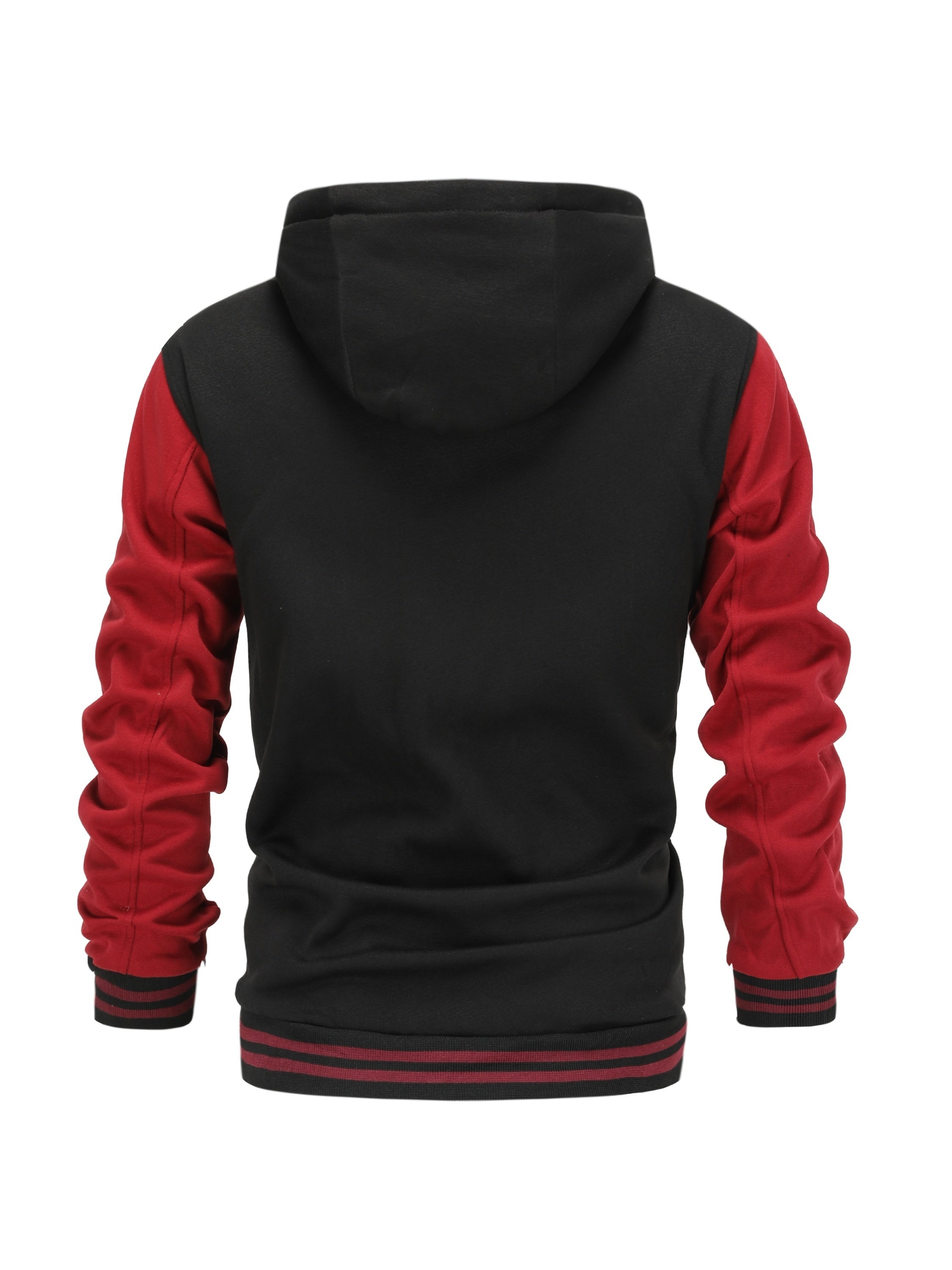 Askhat - Long-Sleeve Baseball Jacket with Hood