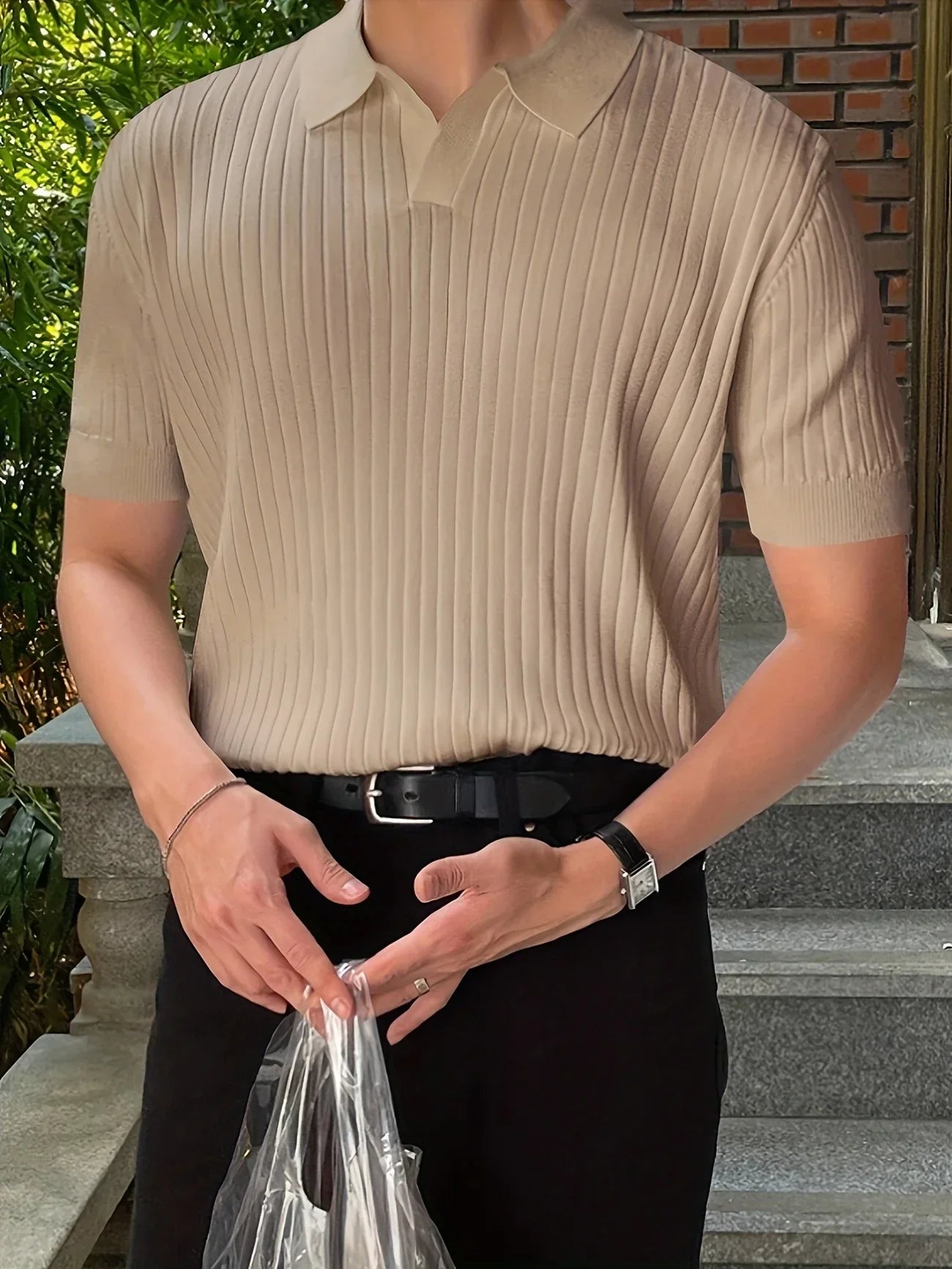 Avgustin – Casual Short Sleeve Polo Shirt