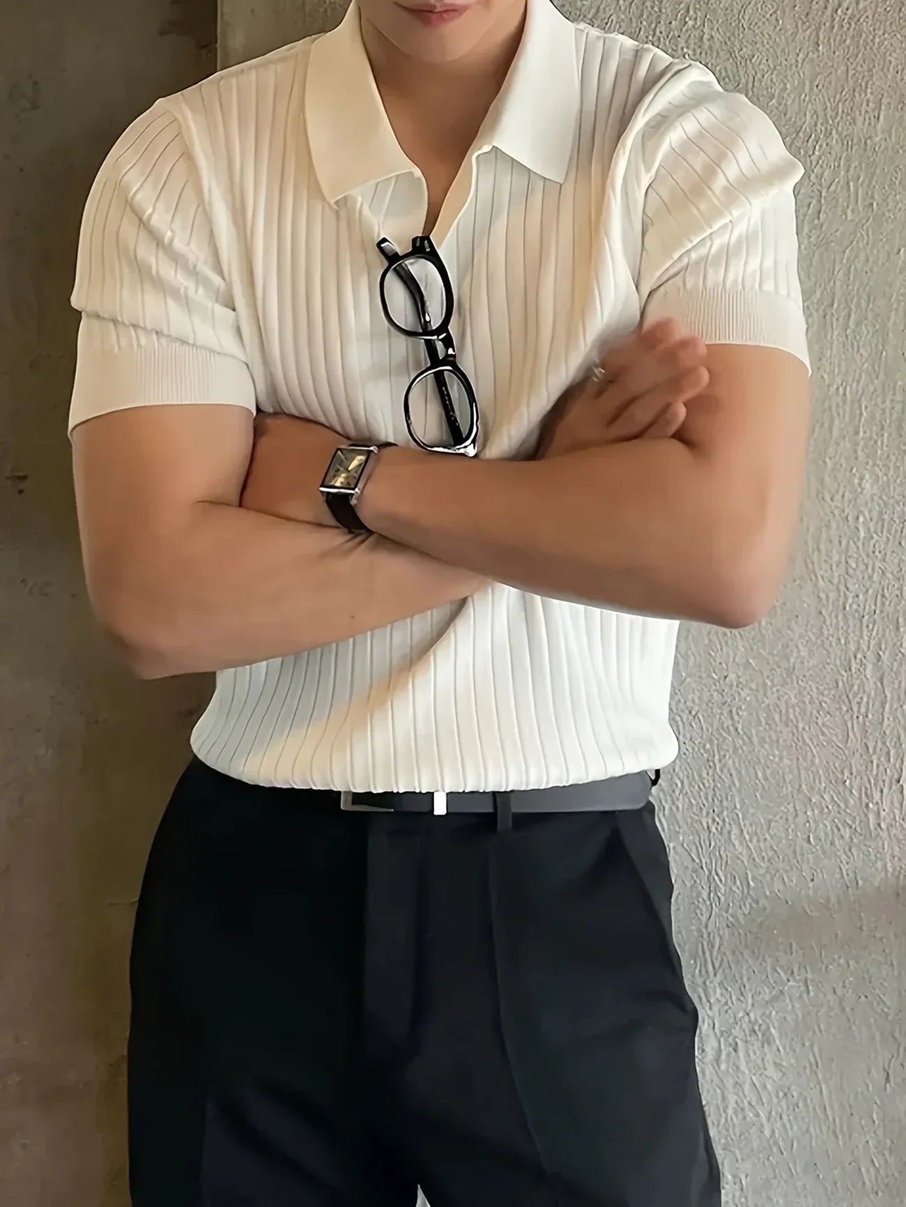 Avgustin – Casual Short Sleeve Polo Shirt