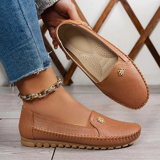 Avigayil - Lightweight Orthopedic Leather Shoes