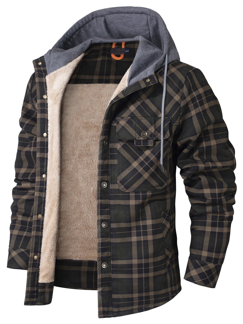 Avraham - Long Sleeve Hooded Jacket with Pocket