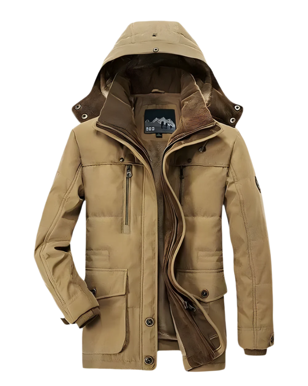 Aziel – Insulated Winter Jacket with Multiple Pockets