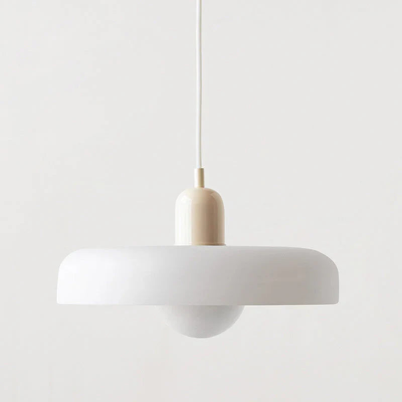 Bauhaus Pendant Light Made of Colored Glass