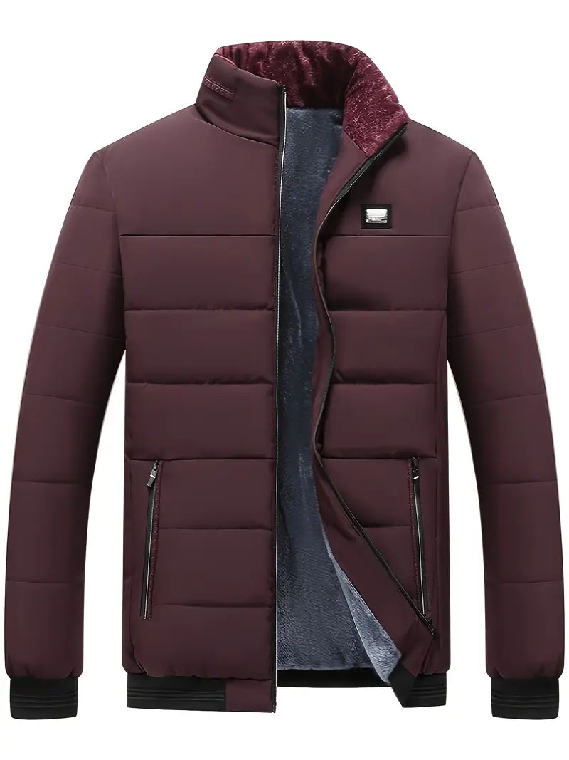 Bavuma – Casual Polyester Jacket with Zipper