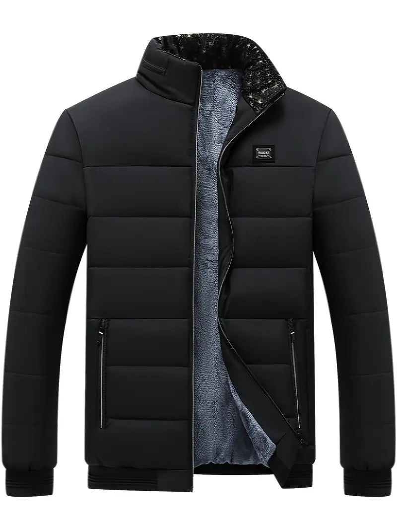 Bavuma – Casual Polyester Jacket with Zipper