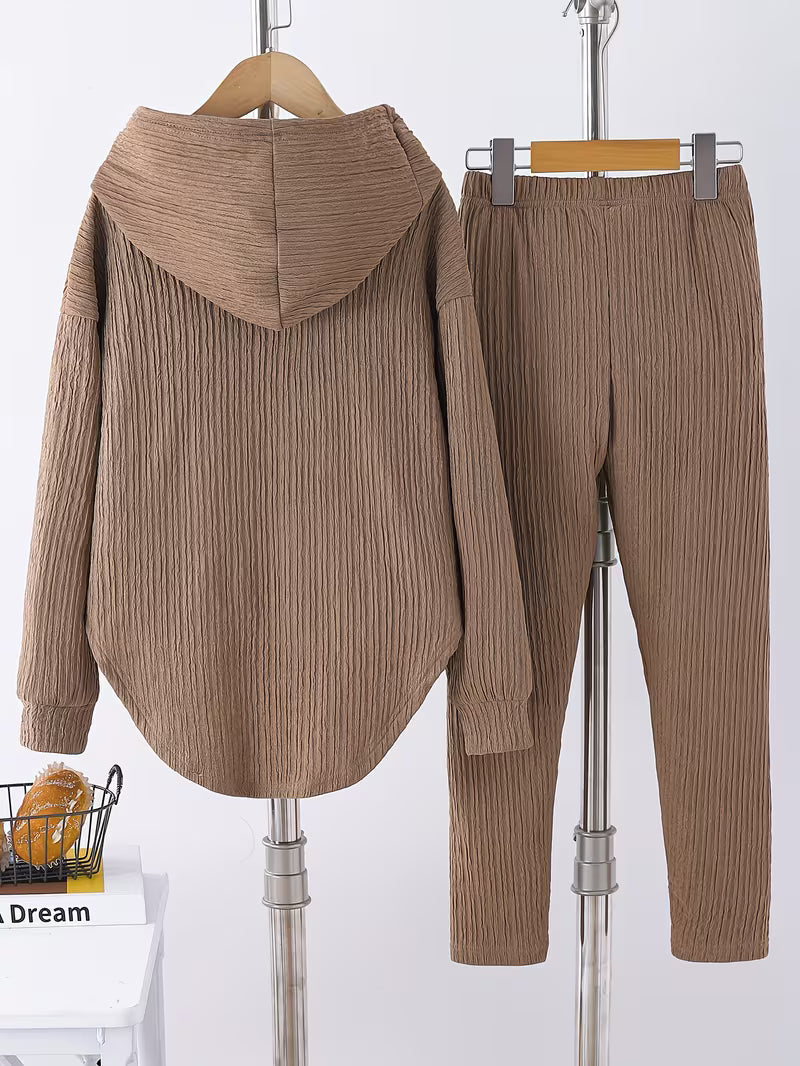 Berenika – Casual Hoodie Top and Leggings