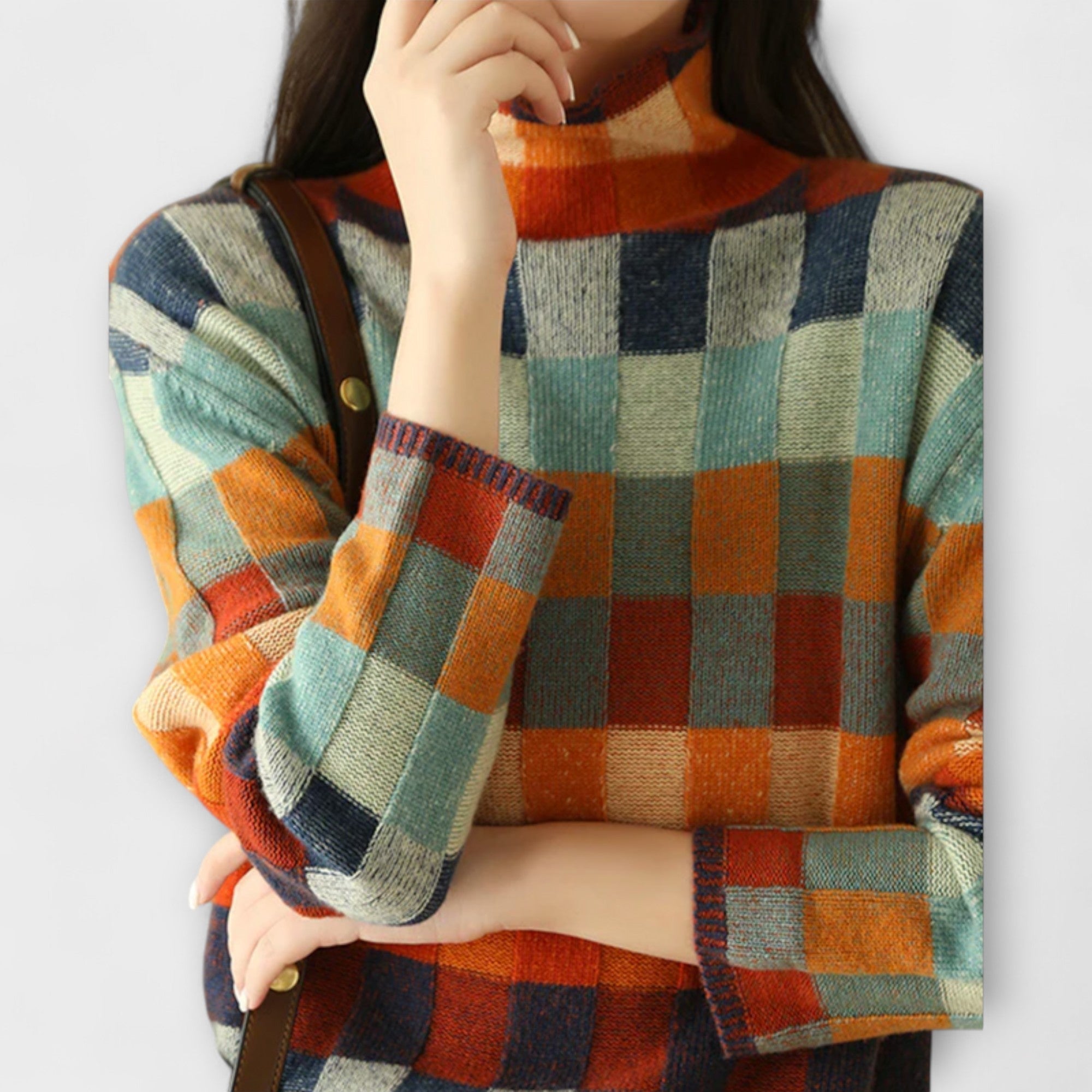 Berthe – Cashmere Knit Sweater with Turtleneck