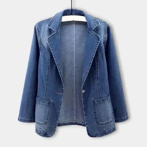 Bogumiła – Stylish Denim Blazer