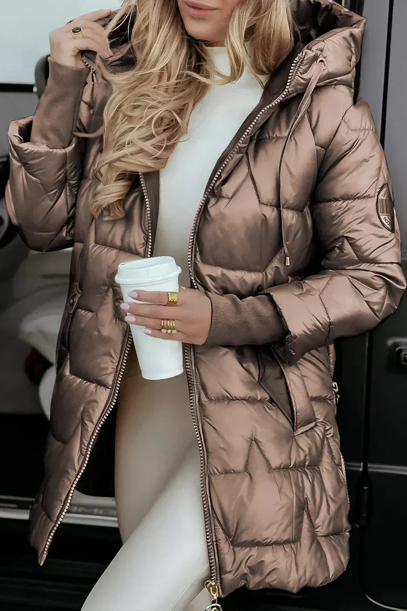Borislava – Padded Winter Coat with Hood