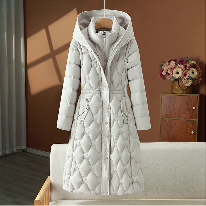 Branimira – Long Down Coat with Hood