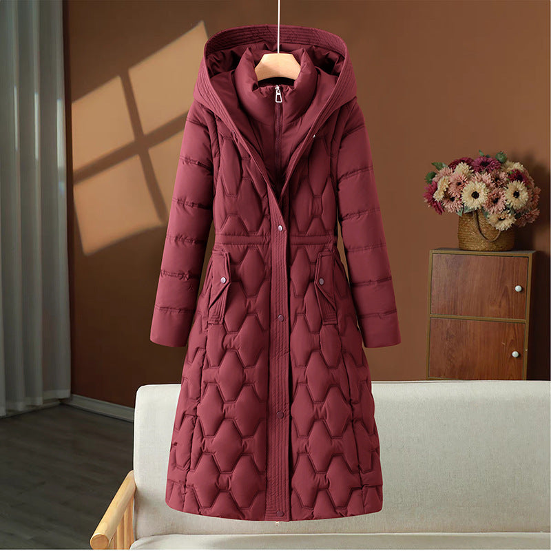 Branimira – Long Down Coat with Hood