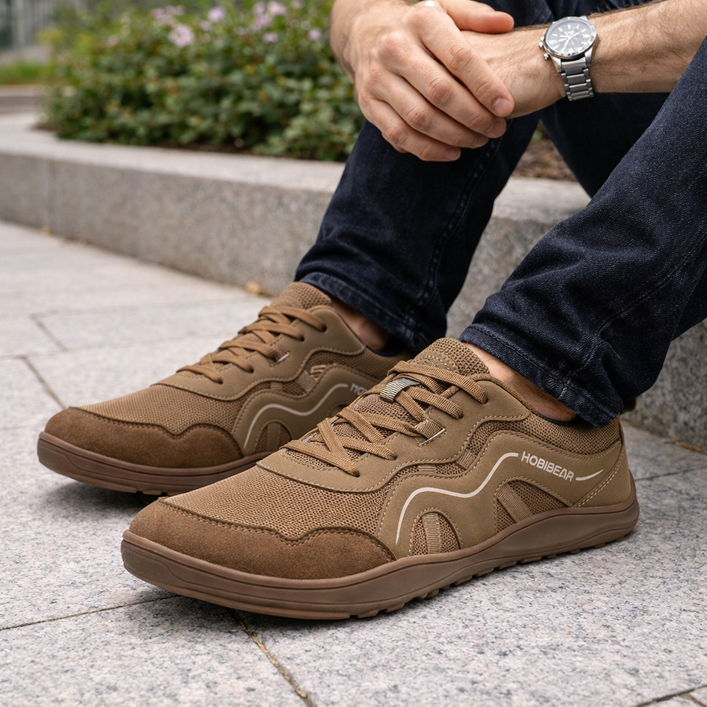 Brian – Comfortable Lace-Up Sneakers