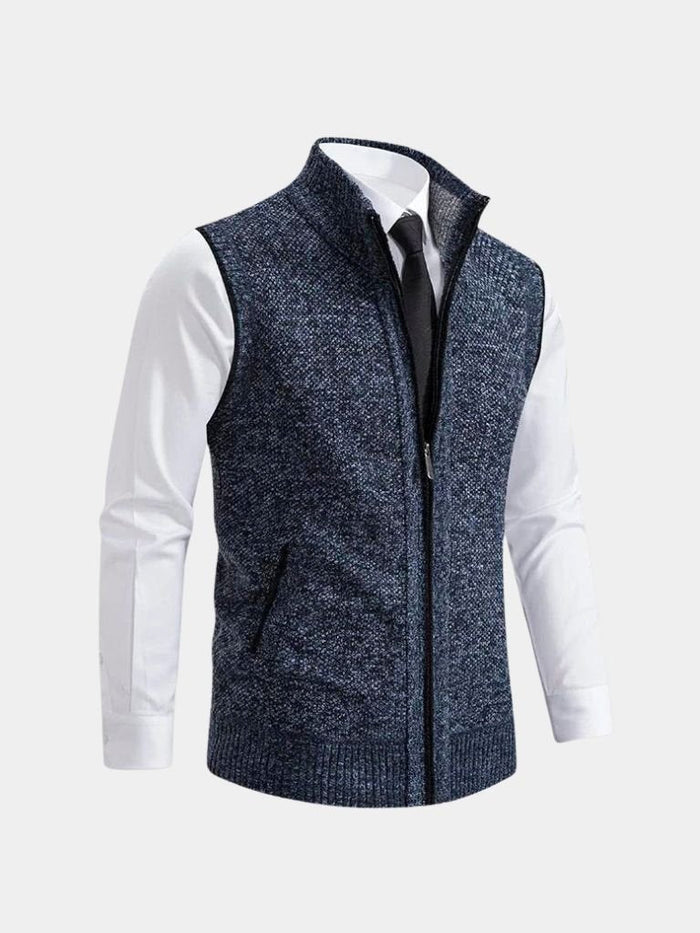 Bronislaw – Elegant Vest with Full Zipper