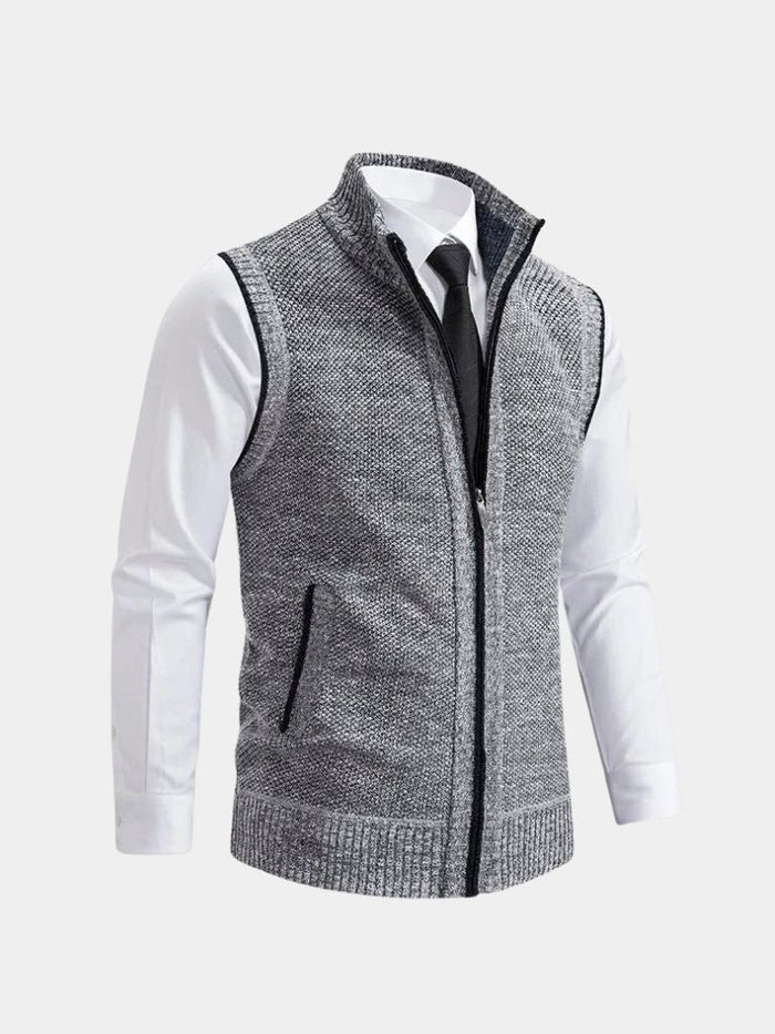 Bronislaw – Elegant Vest with Full Zipper