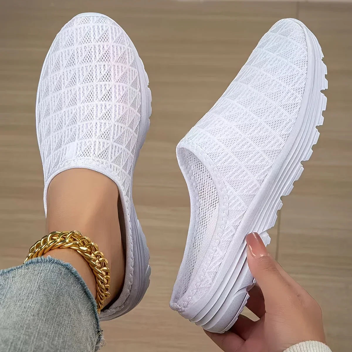 Brunilda - Breathable Flat Slippers