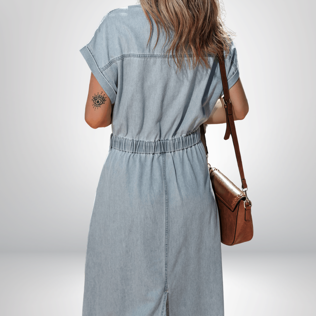 Brygida – Elegant Denim Dress