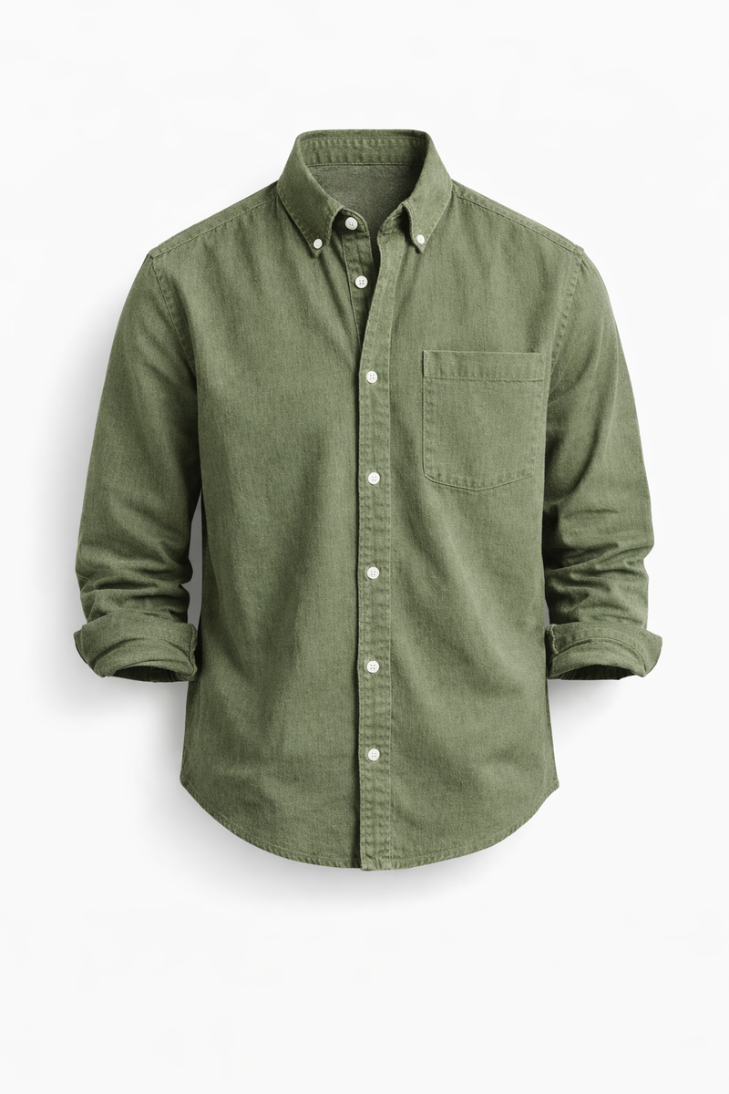 Bukayo – Long-Sleeve Shirt with Buttons