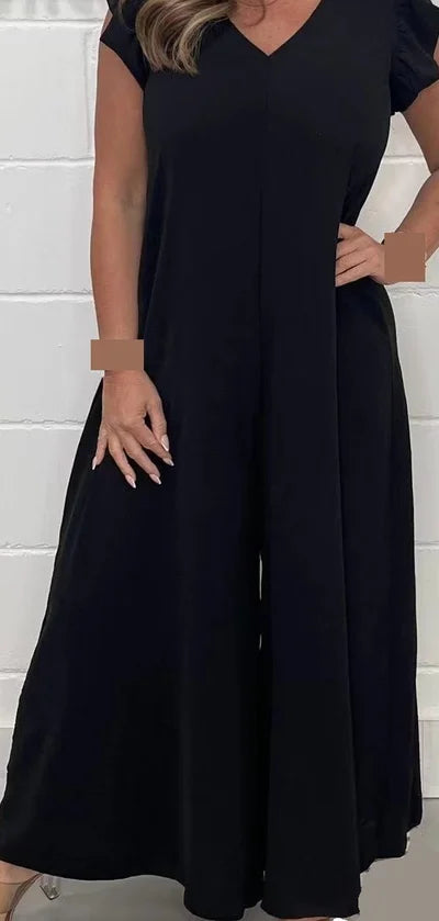 Casual Jumpsuit with Wide Legs