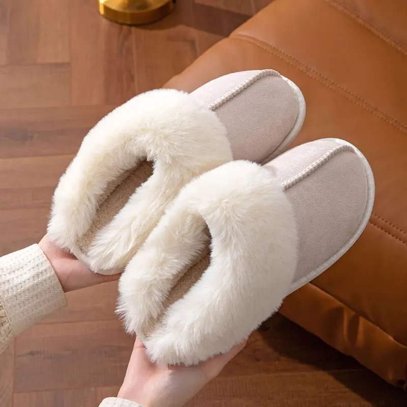 Chioma – Pantuflas de forro polar antideslizantes para invierno
