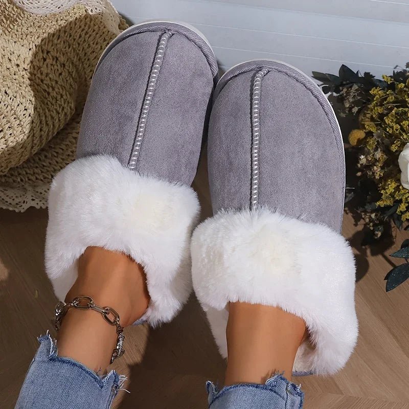 Chioma – Non-Slip Fleece Slippers for Winter