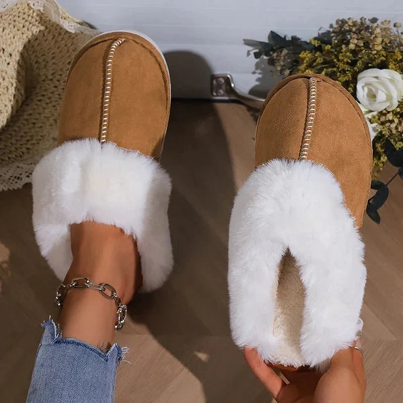 Chioma – Pantuflas de forro polar antideslizantes para invierno