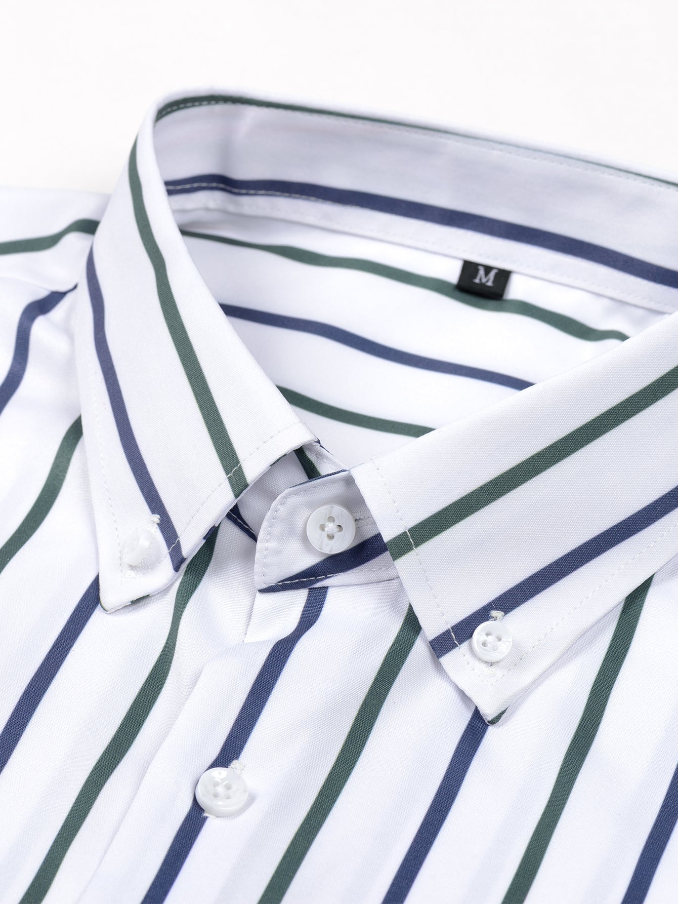 Connor – Long-Sleeved Striped Shirt with Buttons