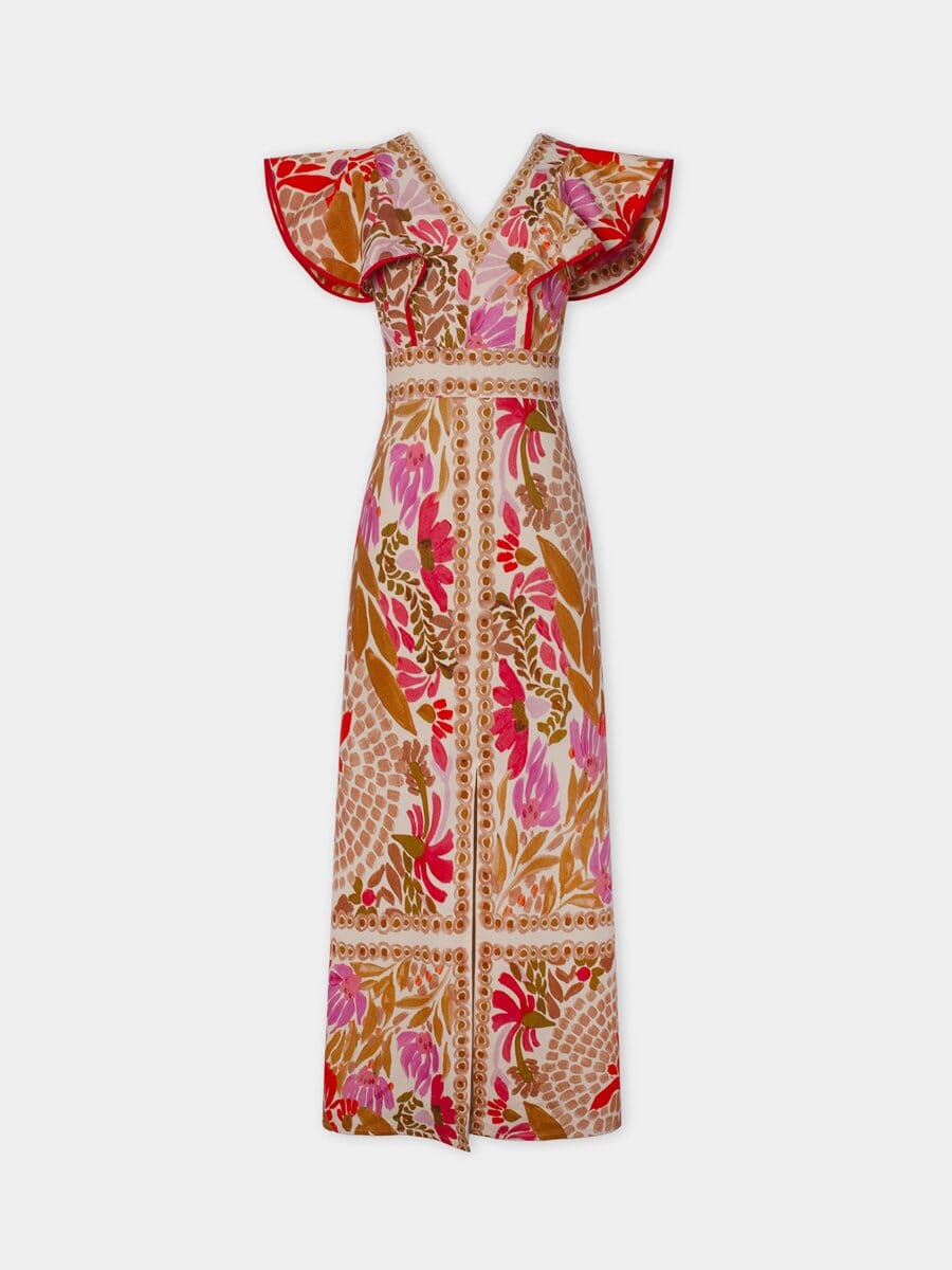 Dagmar – Colorfully Printed Long Dress