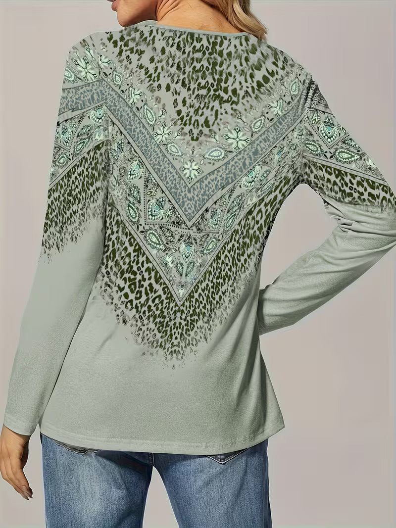Dainora – Ethnic Style Mini Dress with Tatar Prints