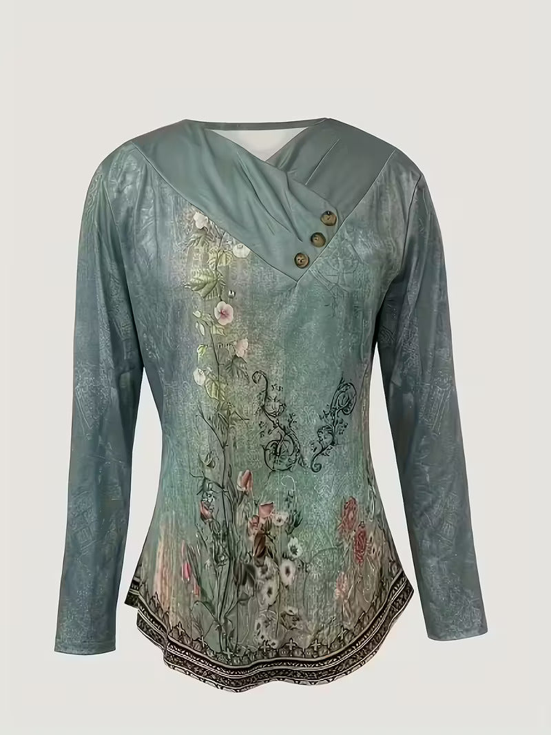 Dainora – Ethnic Style Mini Dress with Tatar Prints
