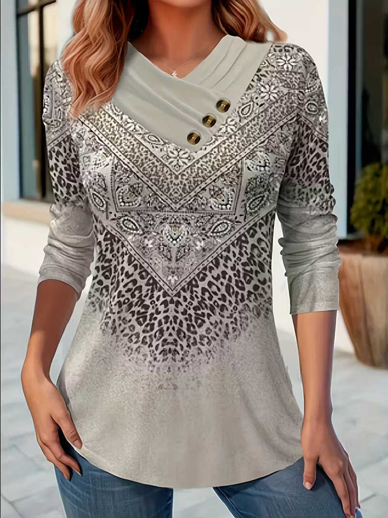 Dainora – Ethnic Style Mini Dress with Tatar Prints