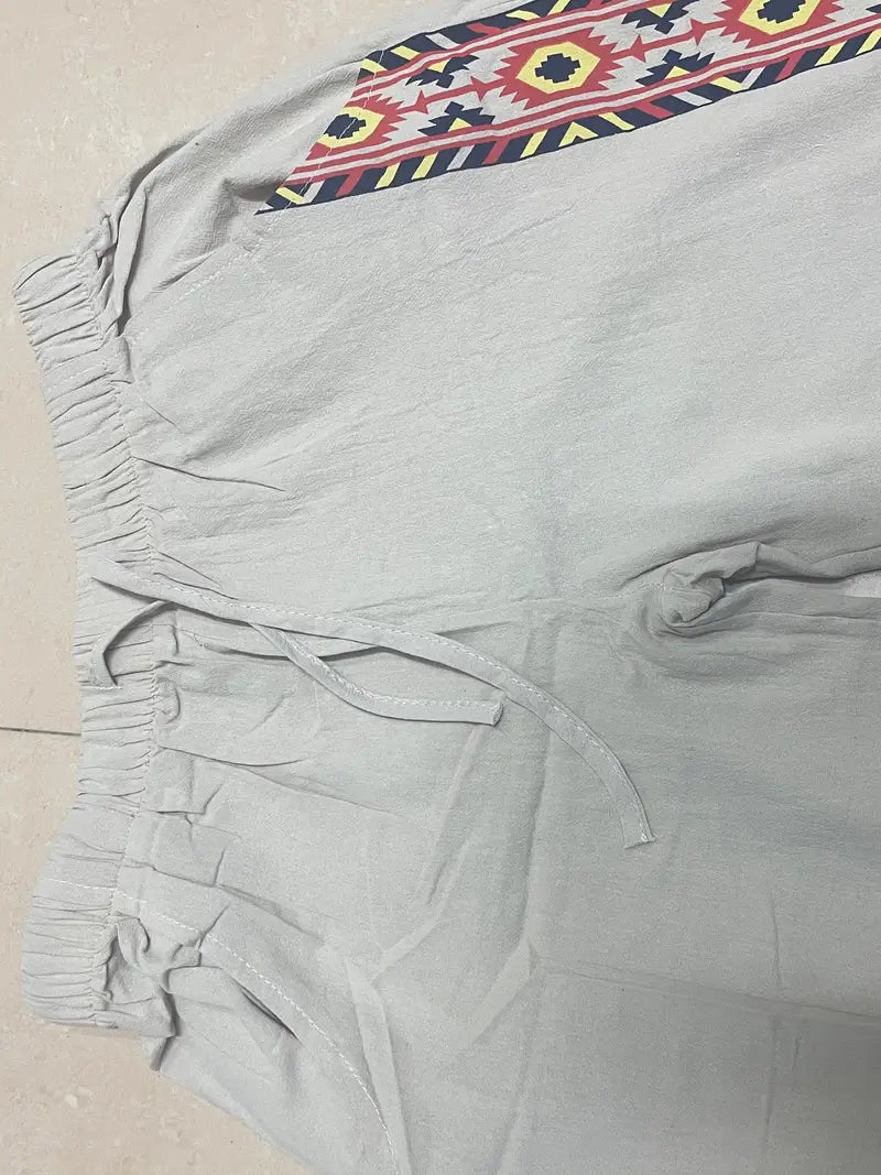 Daniil – Ethnic Style Pants with Pockets
