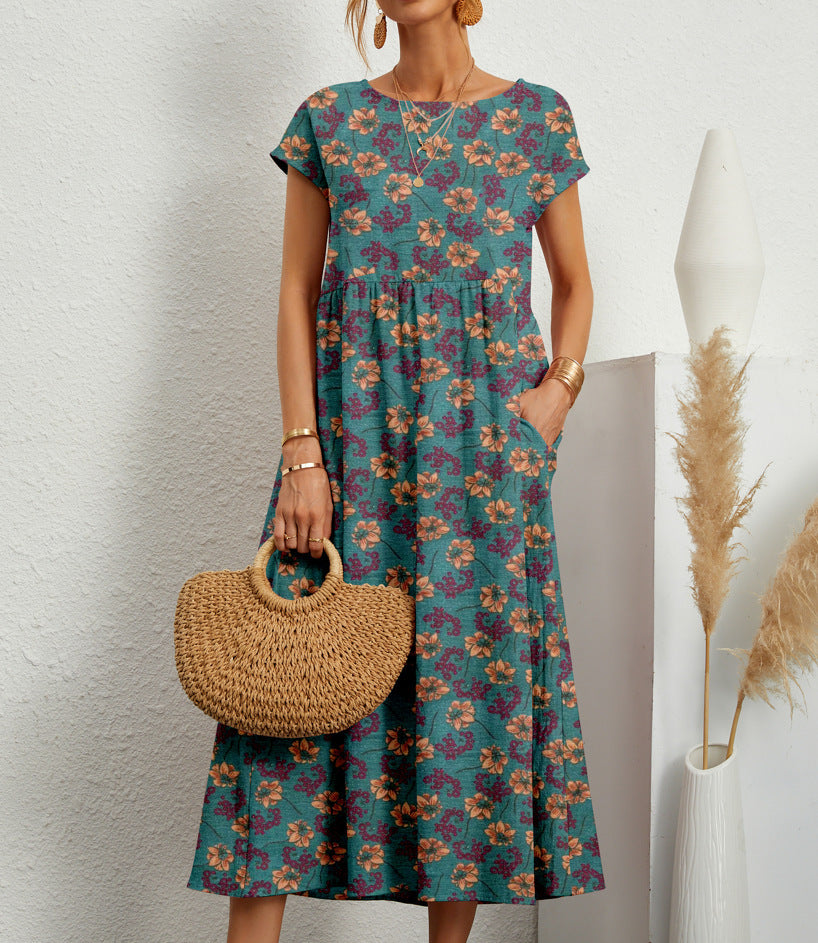 Deborah – Robe Fleur Élégante