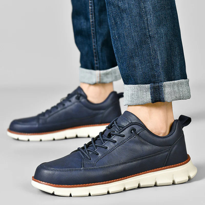 Dewey - Breathable Leather Sneakers