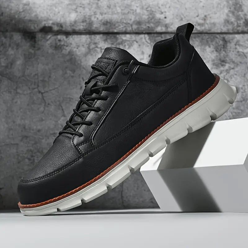 Dewey - Breathable Leather Sneakers