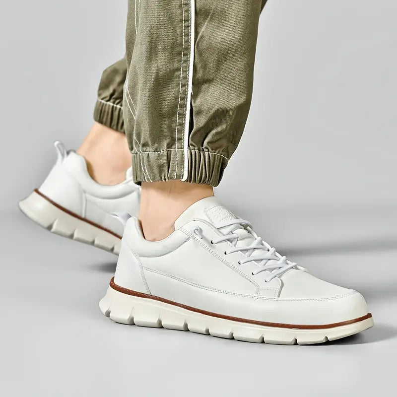 Dewey - Breathable Leather Sneakers