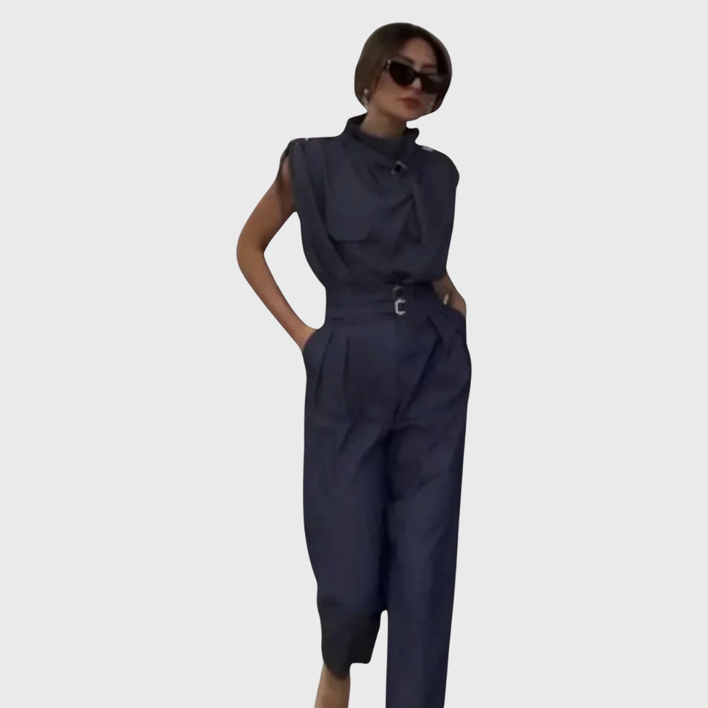 Dorina – Elegant Sleeveless Jumpsuit for Summer