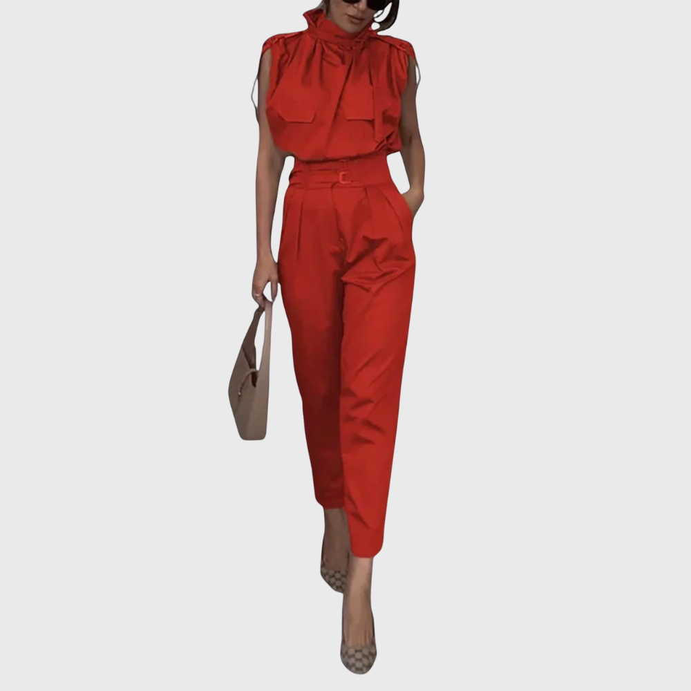 Dorina – Elegant Sleeveless Jumpsuit for Summer