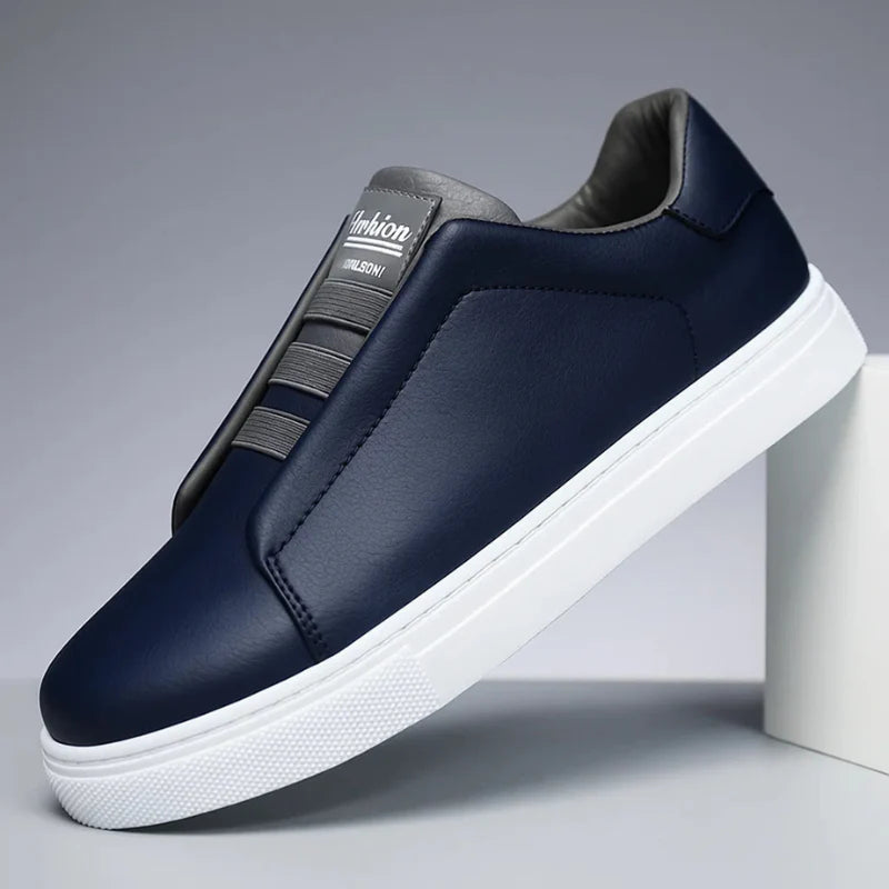 Dowd – Leather Sneakers with Non-Slip Sole