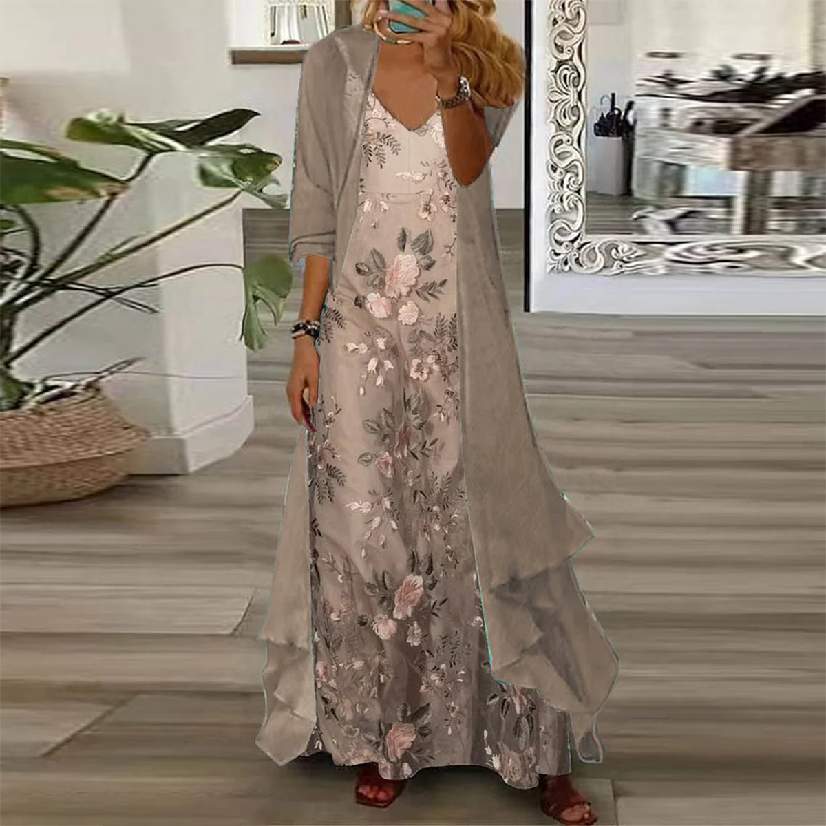 Edda – Two-Piece Long Dress