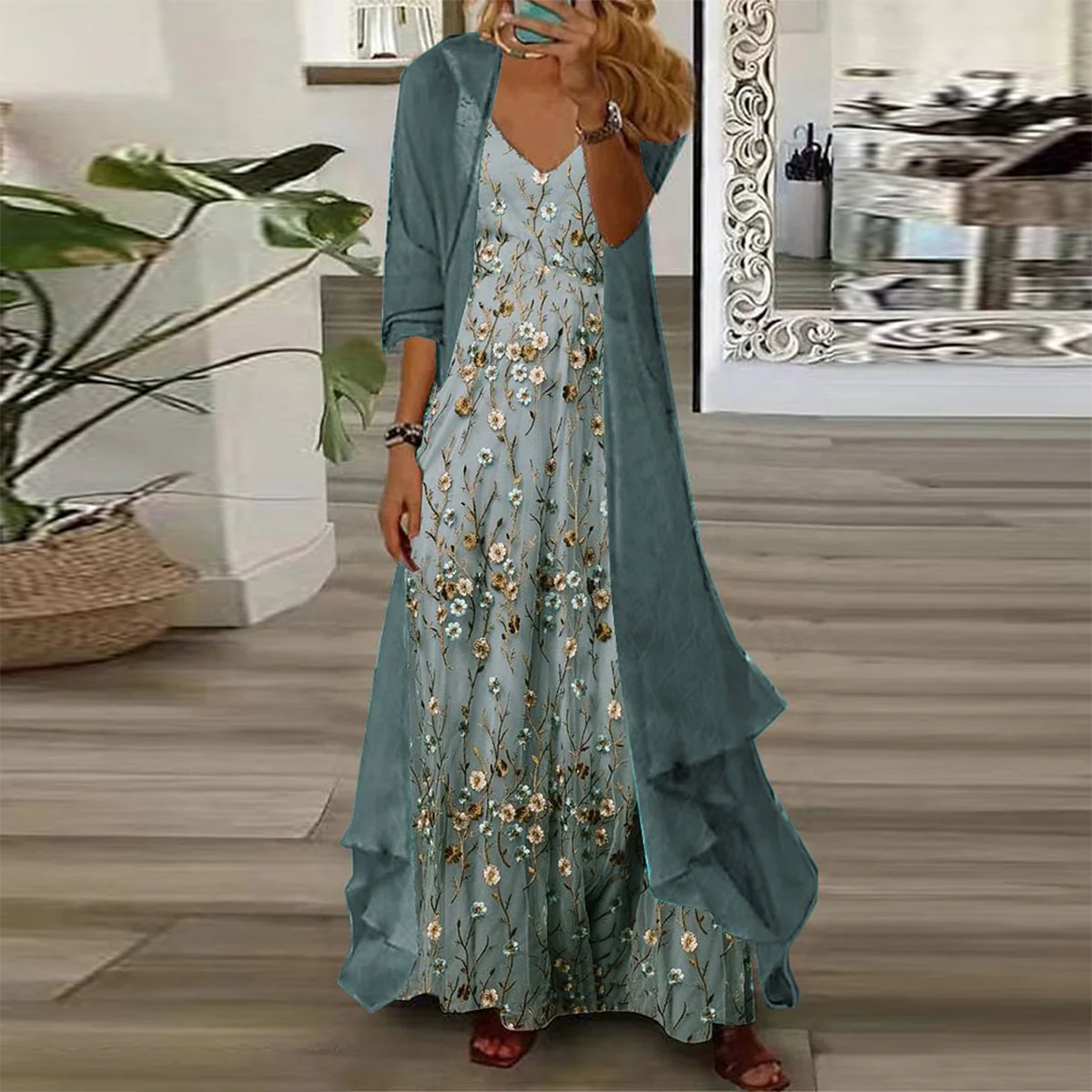 Edda – Two-Piece Long Dress