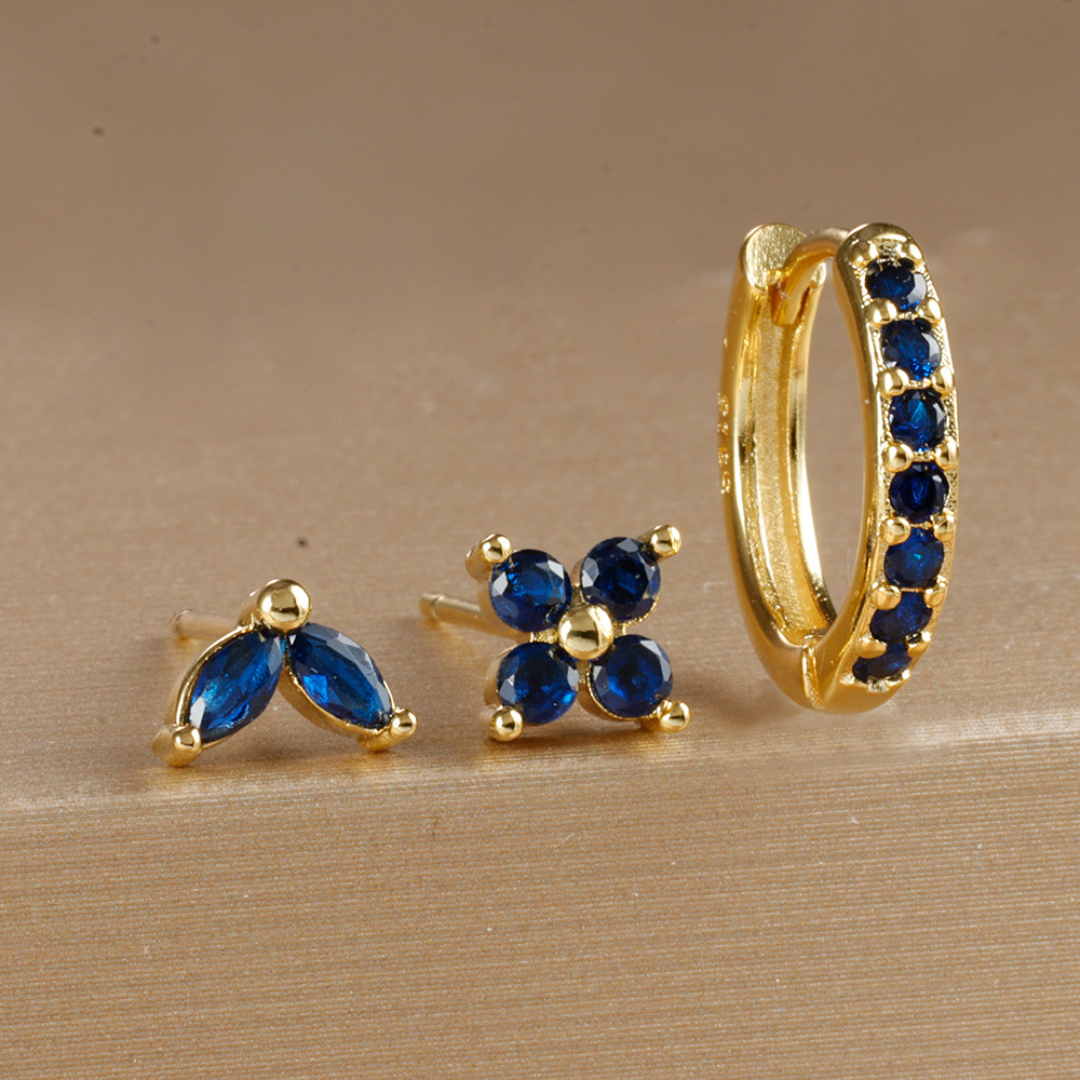 Elysian Tulip Hoop Earring Set