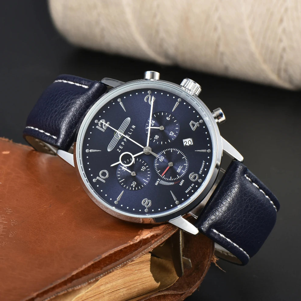 Endrit – Classic Timer with Leather Strap