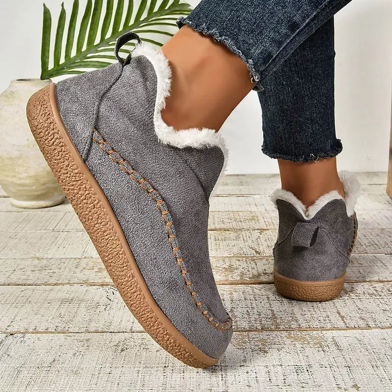 Enora – Fleece-Lined Ankle Boots