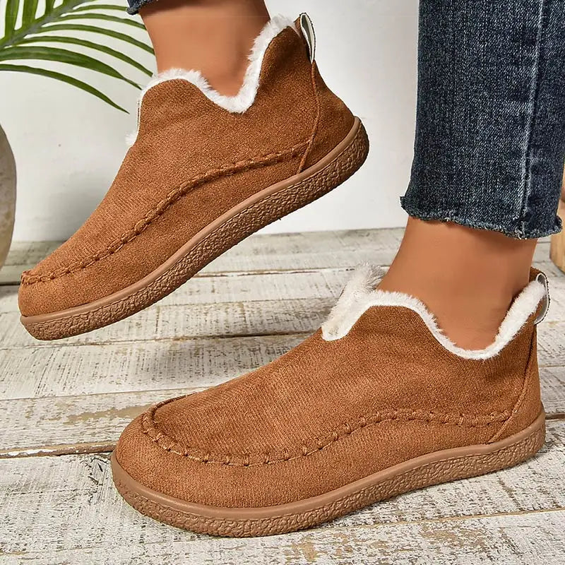 Enora – Fleece-Lined Ankle Boots
