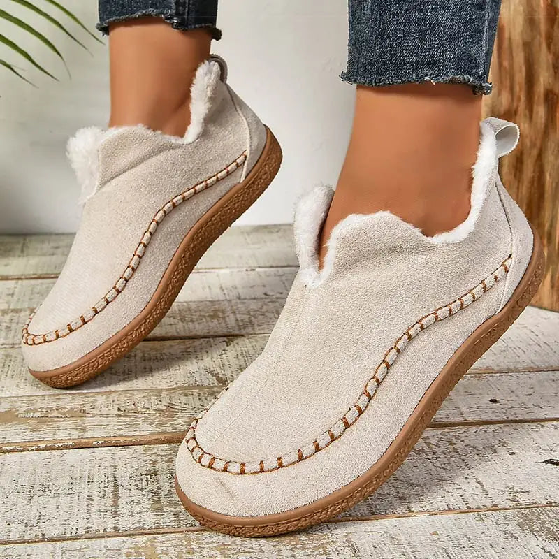 Enora – Fleece-Lined Ankle Boots