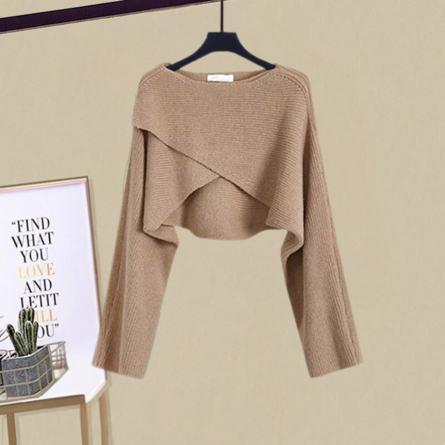 Enrica – Elegant Knitted Dress Set